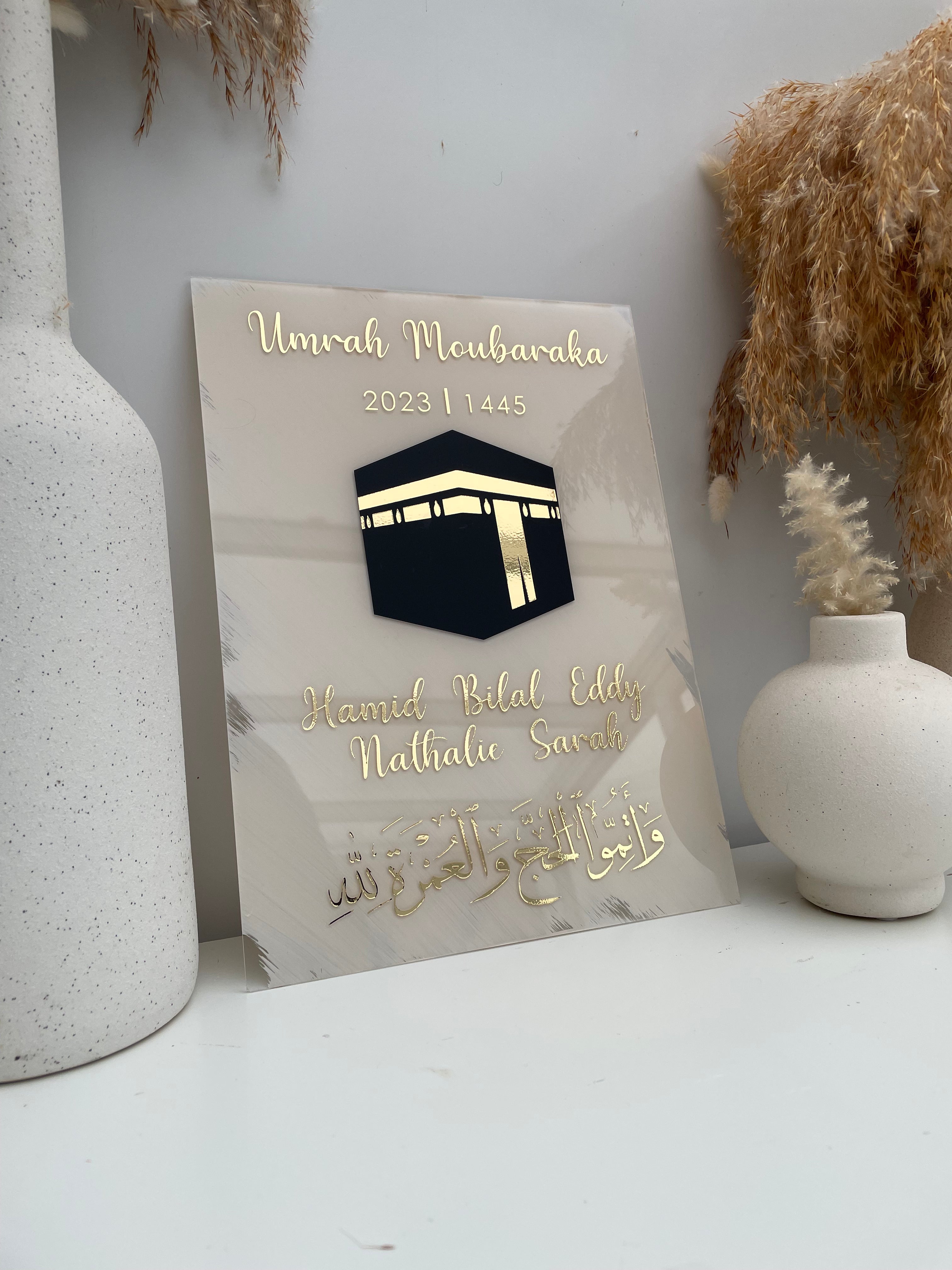 Plexiglass 30x40cm personnalisable